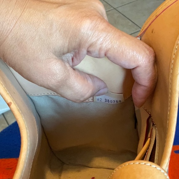 Dooney & Bourke Vintage Set of 3 Taupe Canvas & Tan Leather Bags, Preowned - Picture 16 of 16